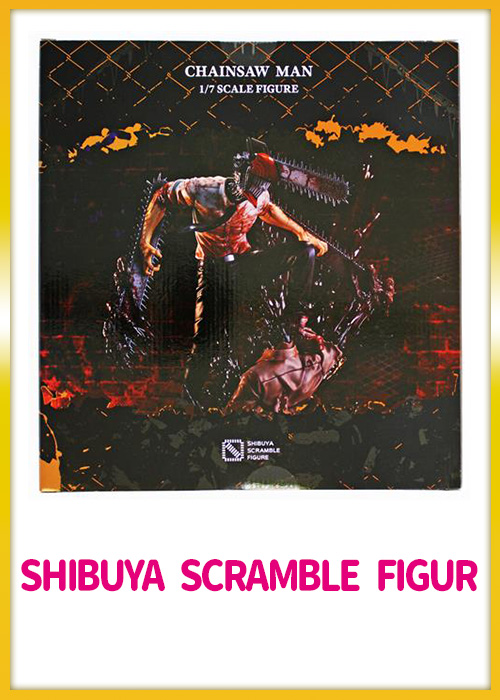 【未開封】チェンソーマン 1/7スケールフィギュア チェンソーマン+SHIBUYA SCRAMBLE FIGURE購入特典 ミニフィギュア ポチタ セット 【フィギュア】[eStream]